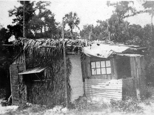 Trapper Nelson first cabin 1930s Loxahatchee River Jonathan Dickinson State Park Florida History